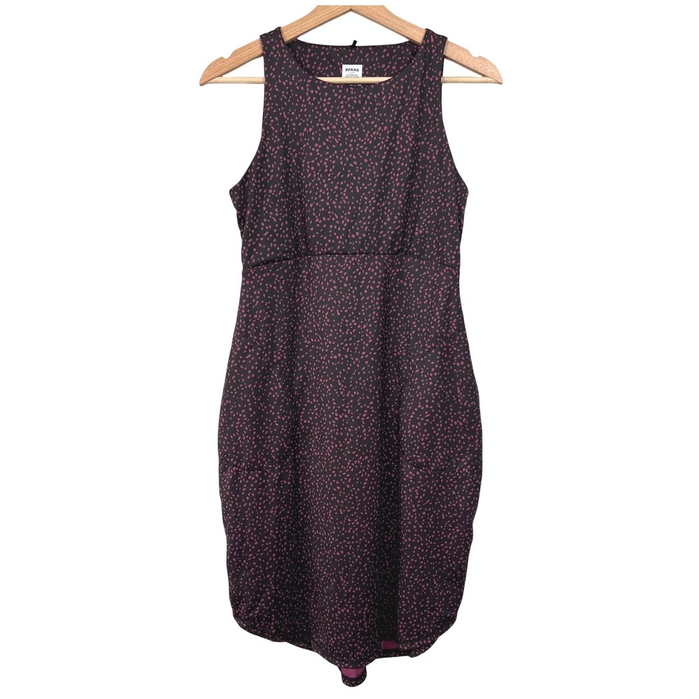 prAna Emerald Lake Dress Women Small Plum Pink Sleeveless Gorpcore‎ Performance